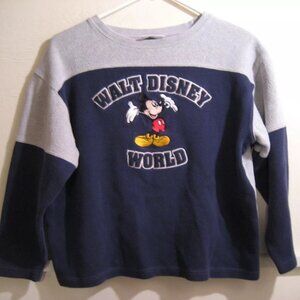 kids WALT DISNEY WORLD sweatshirt size xl
